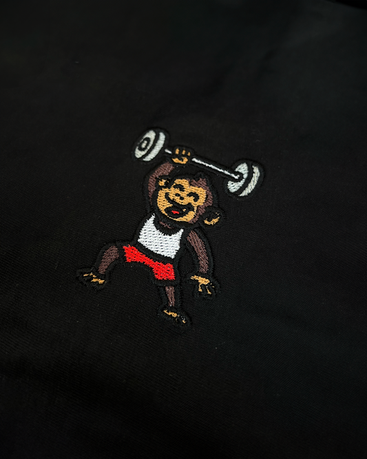 Bavlněné tričko s výšivkou Banana Lifter