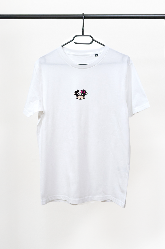 Bavlněné tričko s výšivkou I’m just a Cow