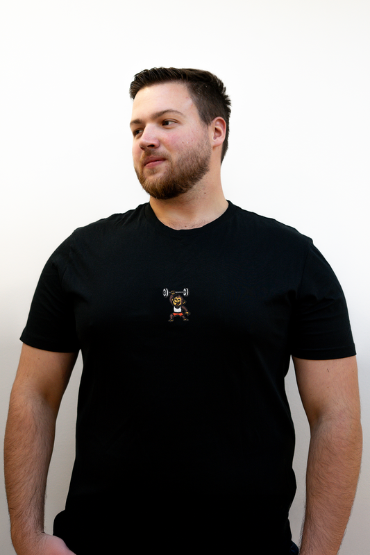 Bavlněné tričko s výšivkou Banana Lifter