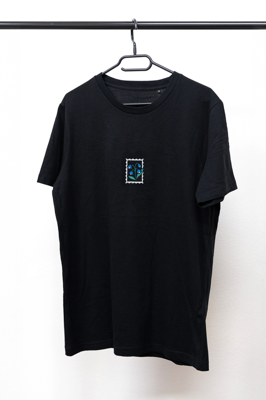 Bavlněné tričko s výšivkou Zvonek