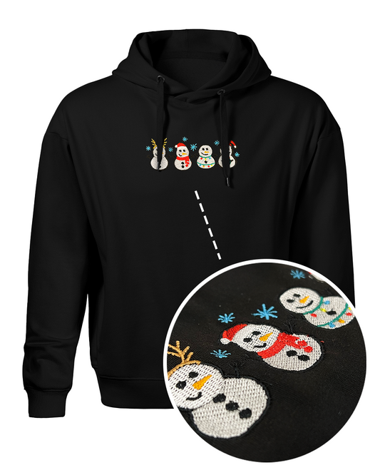 Bavlněná mikina s výšivkou Sněhový Gang