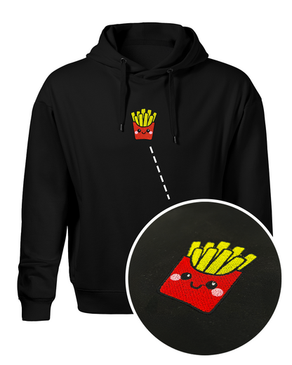 Bavlněná mikina s výšivkou Fries