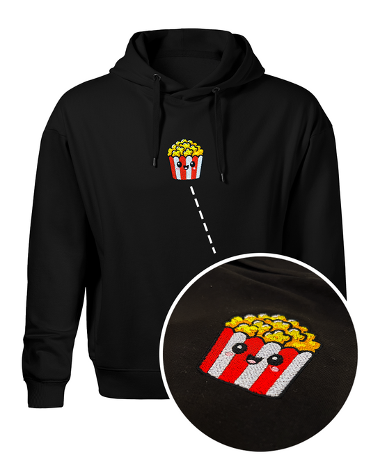Bavlněná mikina s výšivkou Popcorn