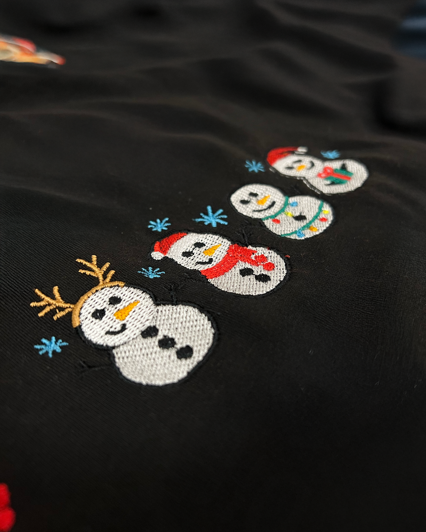 Bavlněná mikina s výšivkou Sněhový Gang