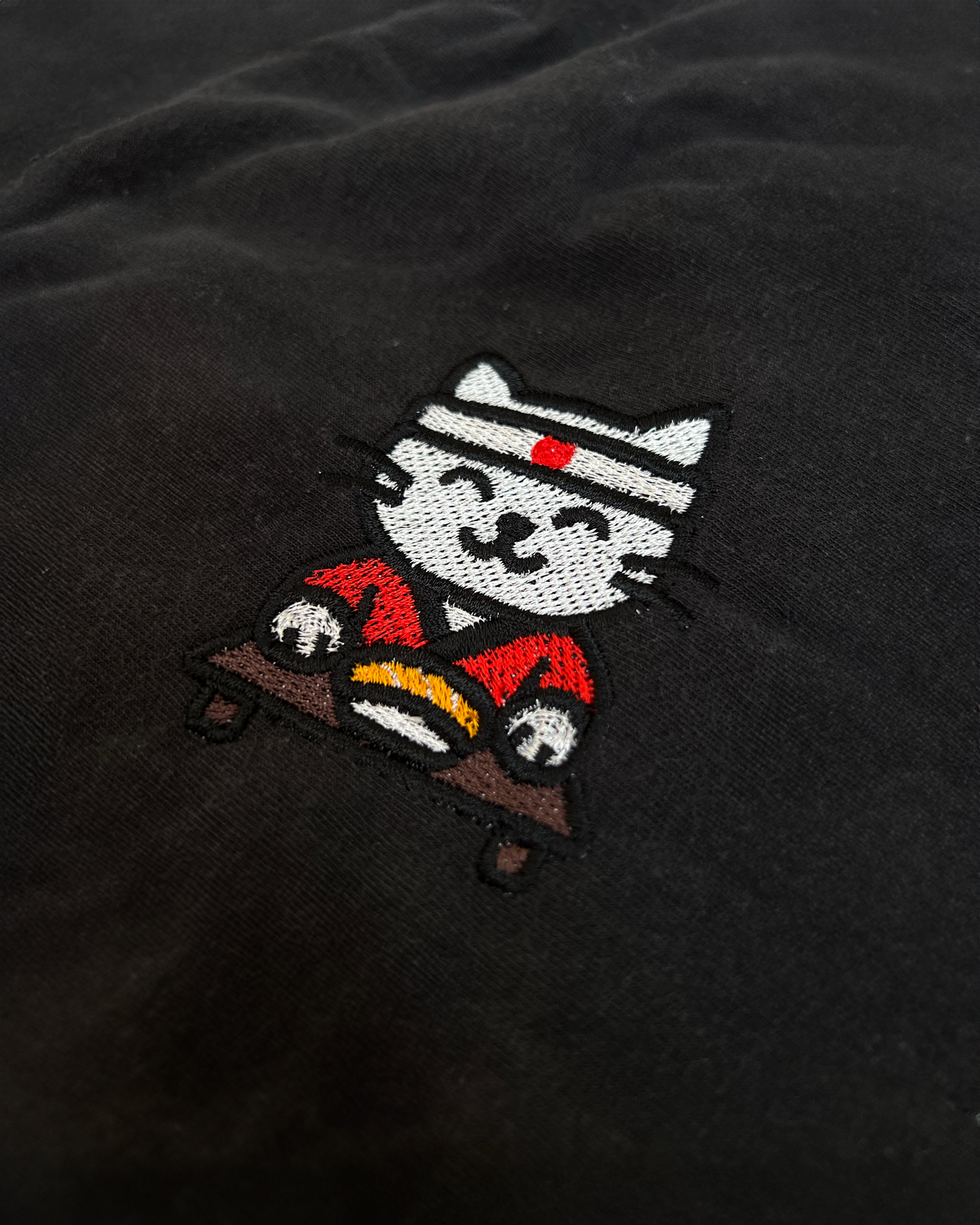 Bavlněná mikina s výšivkou Sushi Master