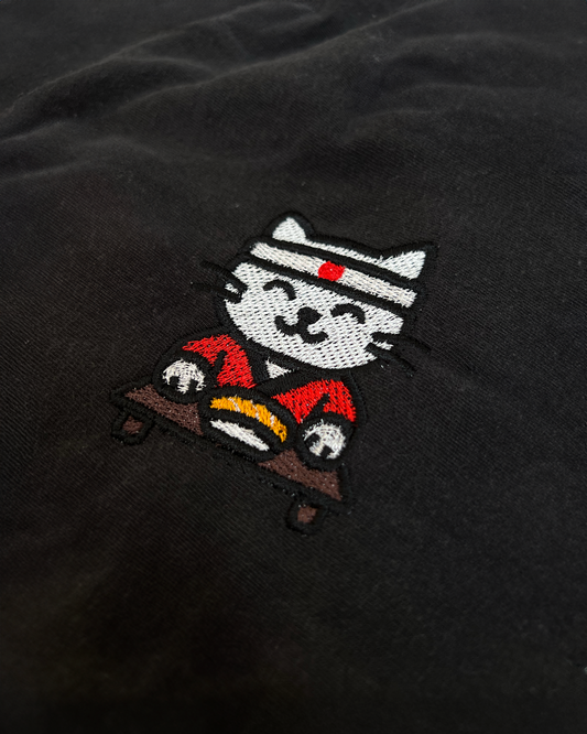 Bavlněná mikina s výšivkou Sushi Master